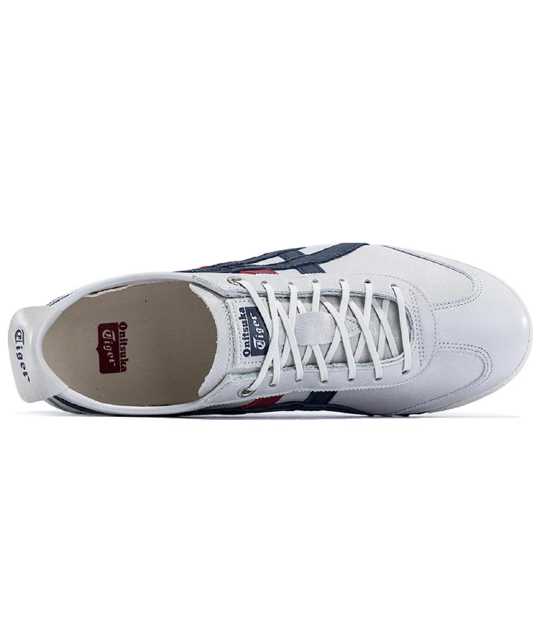 ONITSUKA TIGER Серые кожаные кроссовки, фото 3
