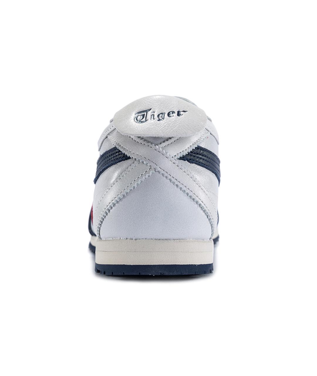 ONITSUKA TIGER Серые кожаные кроссовки, фото 4