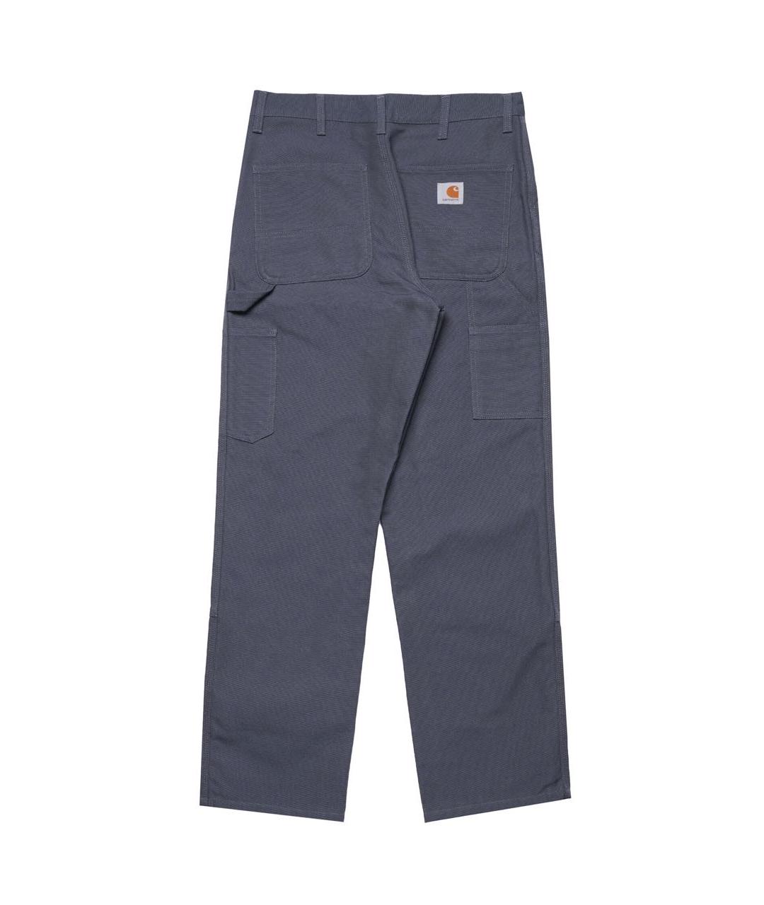 CARHARTT WIP Голубые хлопковые повседневные брюки, фото 1