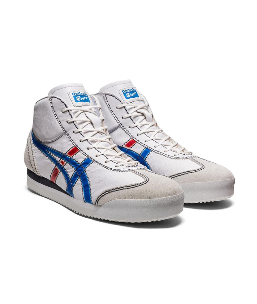 ONITSUKA TIGER Мульти кожаные кроссовки, фото 4