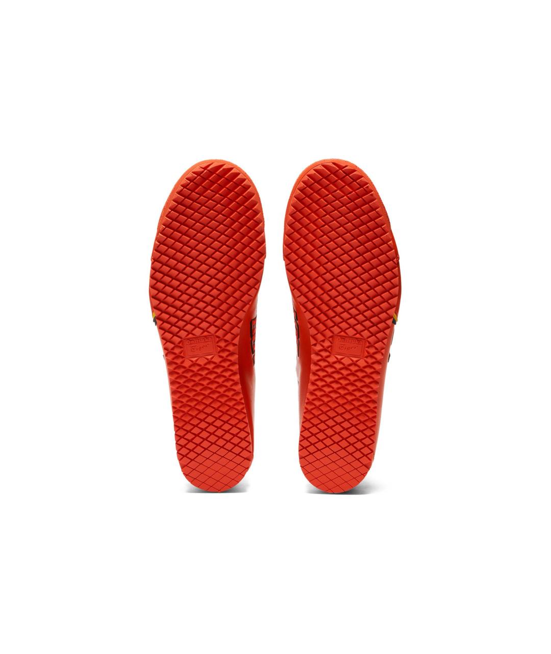 ONITSUKA TIGER Красные кожаные кроссовки, фото 7