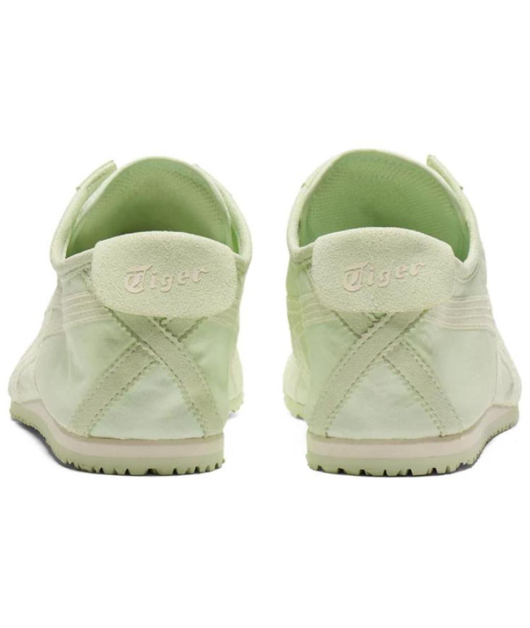 ONITSUKA TIGER Зеленые текстильные кроссовки, фото 5