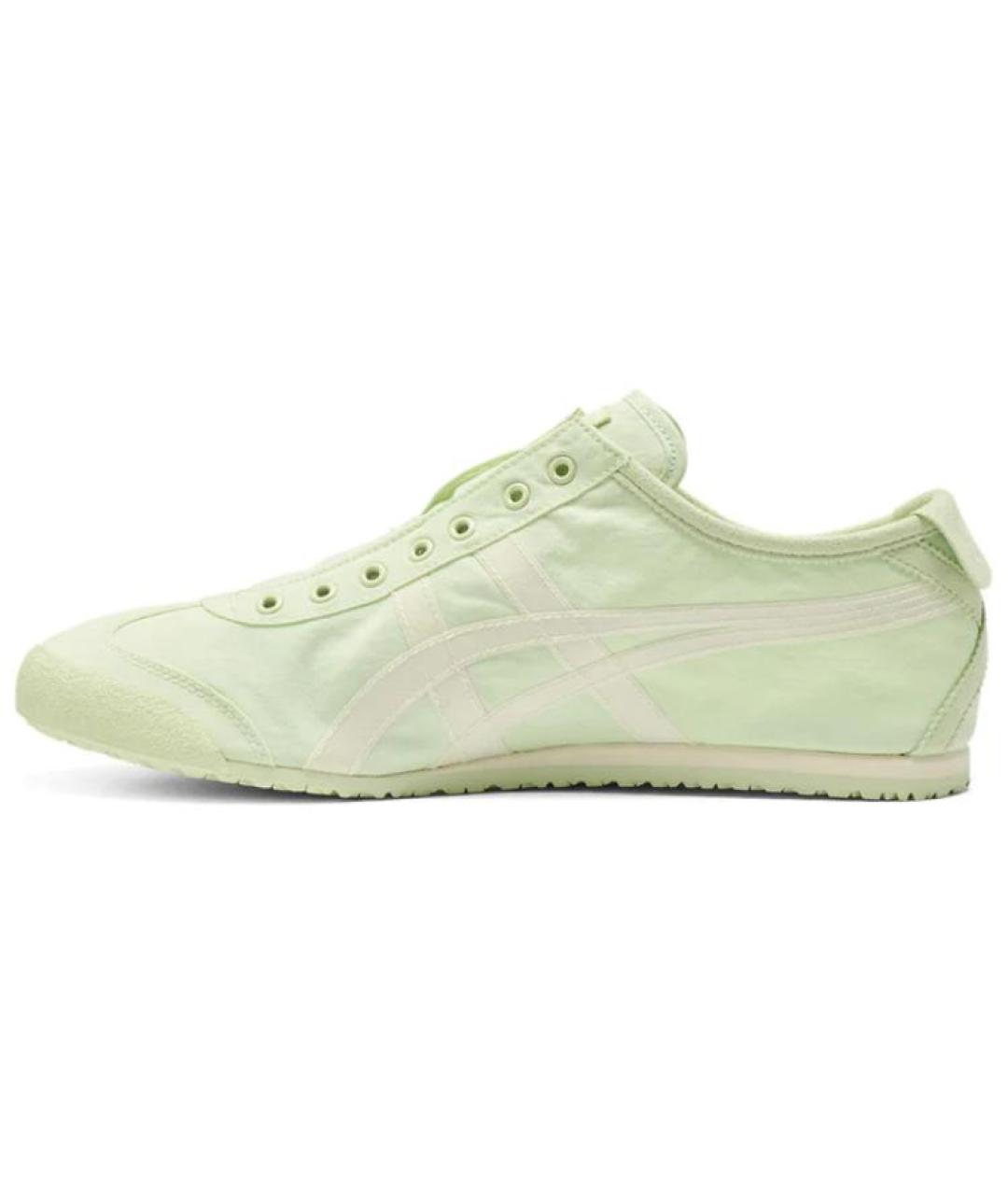 ONITSUKA TIGER Зеленые текстильные кроссовки, фото 7