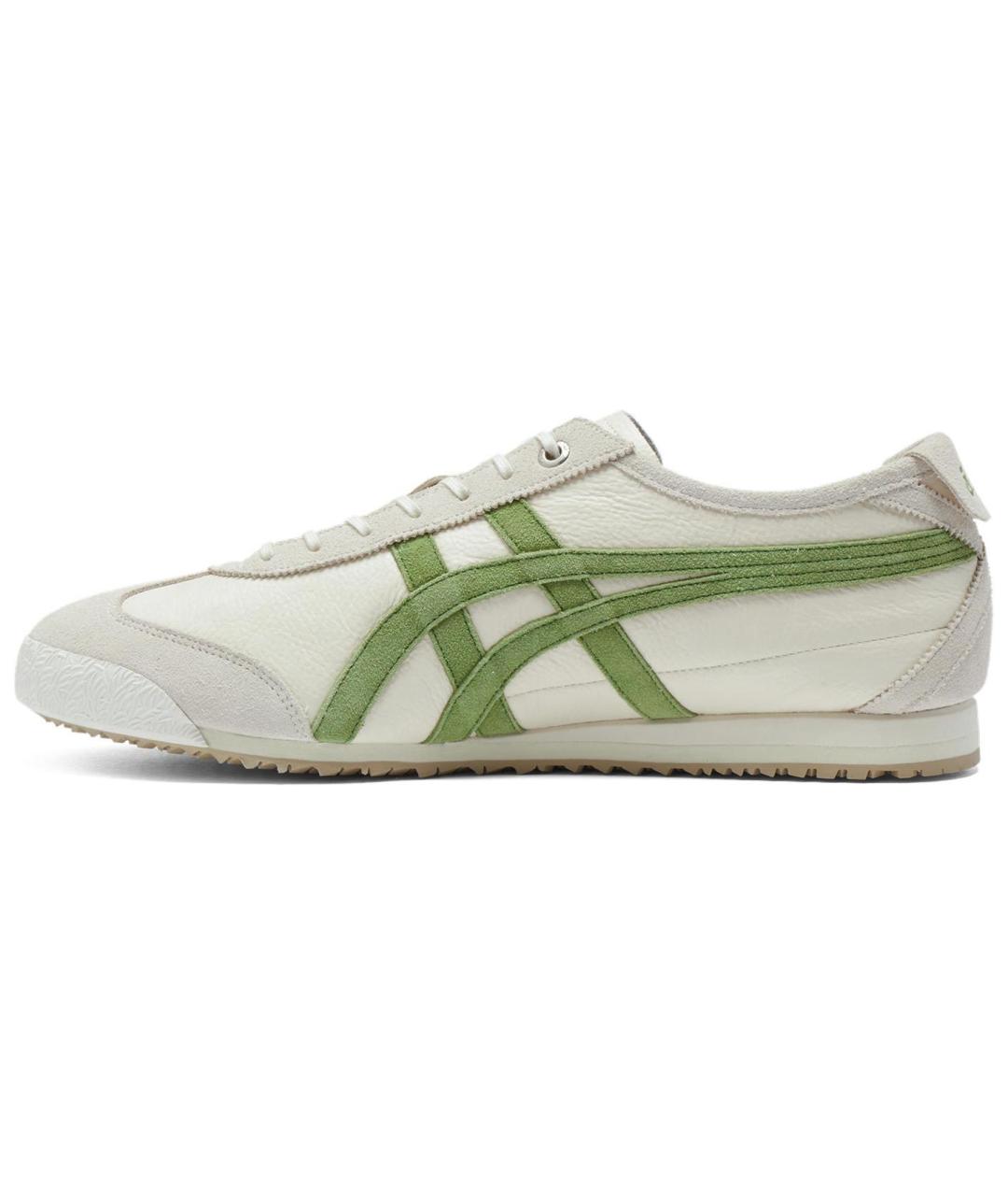 ONITSUKA TIGER Бежевые кожаные кроссовки, фото 3