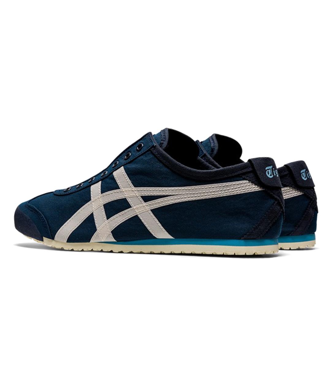 ONITSUKA TIGER Синие замшевые кроссовки, фото 4