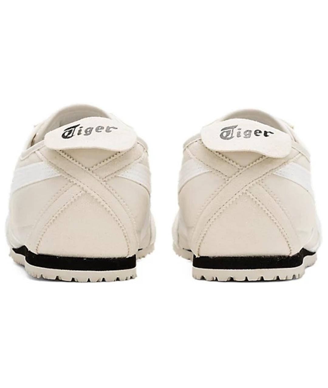 ONITSUKA TIGER Бежевые кожаные кроссовки, фото 5