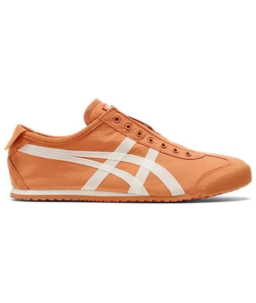 ONITSUKA TIGER Оранжевое текстильные кроссовки, фото 1