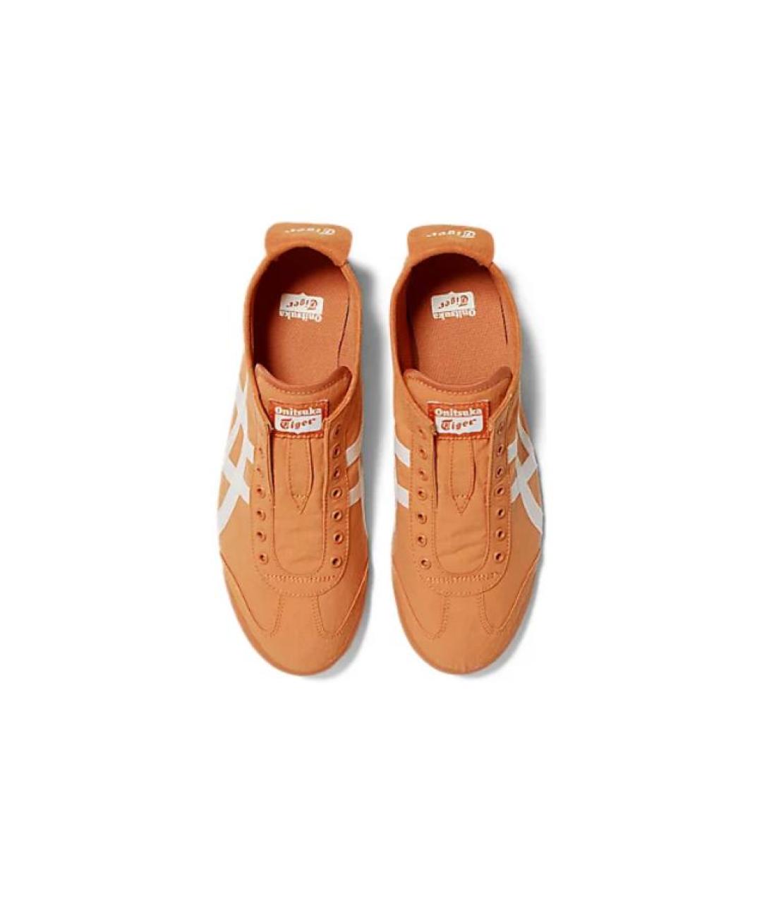 ONITSUKA TIGER Оранжевое текстильные кроссовки, фото 4