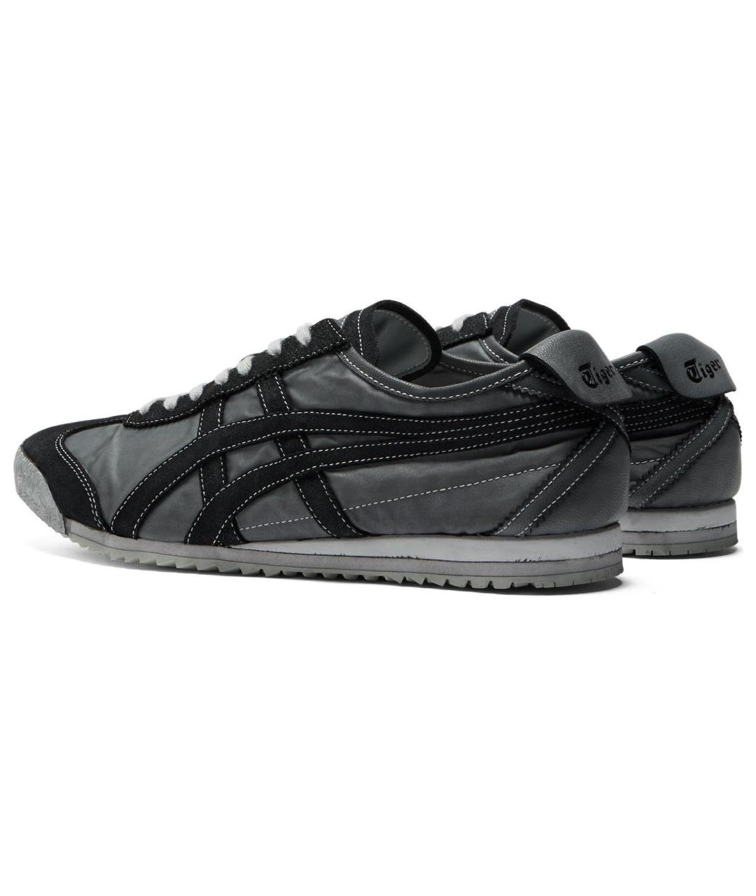 ONITSUKA TIGER Серые текстильные кроссовки, фото 4