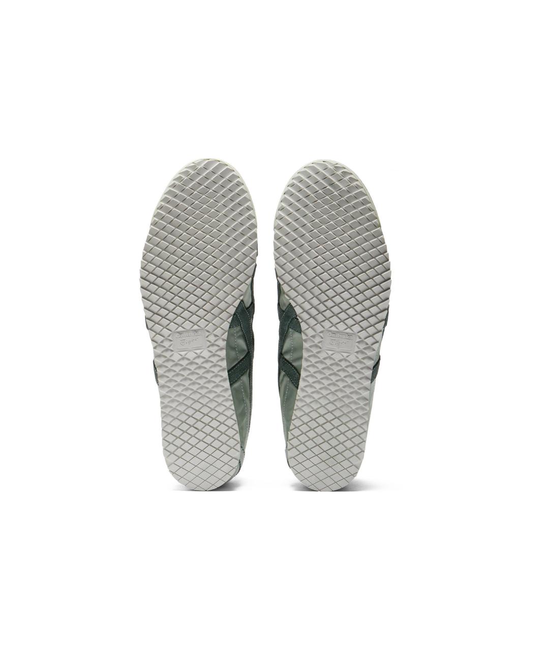 ONITSUKA TIGER Зеленые текстильные кроссовки, фото 8
