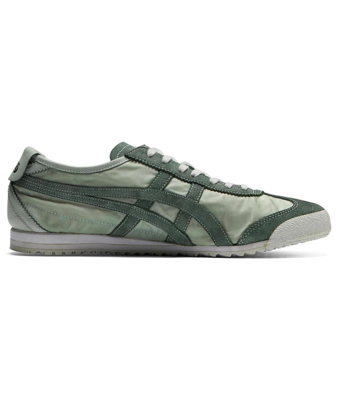 ONITSUKA TIGER Зеленые текстильные кроссовки, фото 2