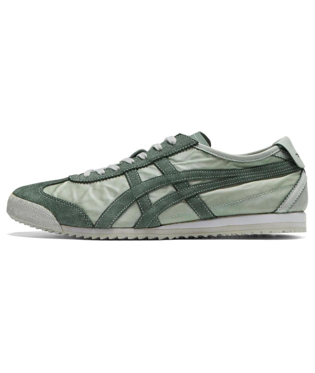 ONITSUKA TIGER Зеленые текстильные кроссовки, фото 9