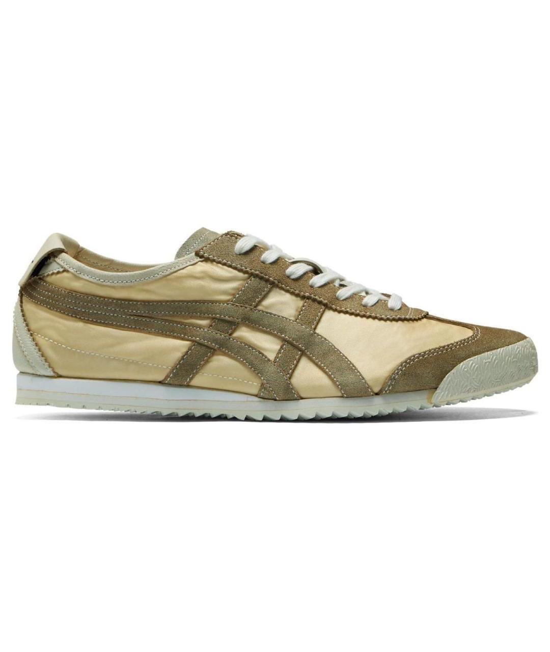 ONITSUKA TIGER Хаки текстильные кроссовки, фото 1