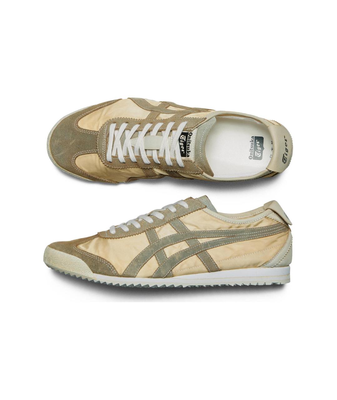 ONITSUKA TIGER Хаки текстильные кроссовки, фото 7