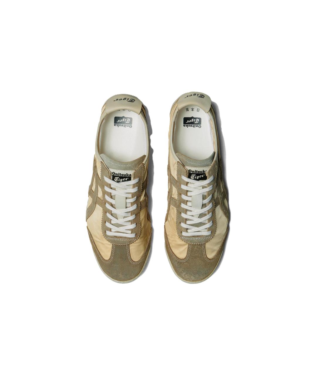 ONITSUKA TIGER Хаки текстильные кроссовки, фото 5