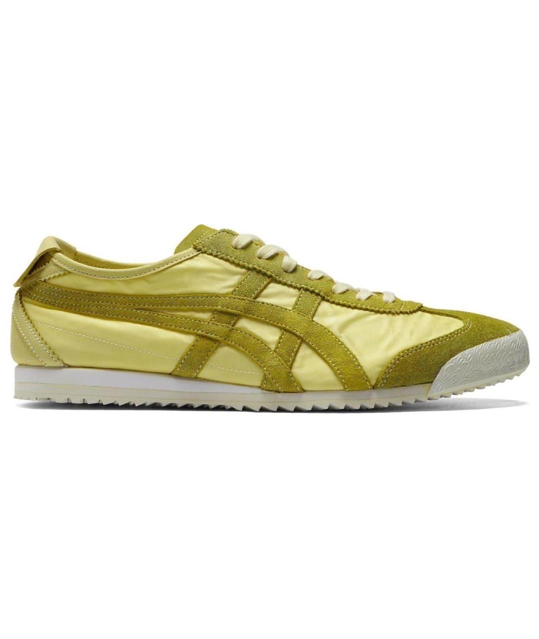 ONITSUKA TIGER Желтые текстильные кроссовки, фото 1