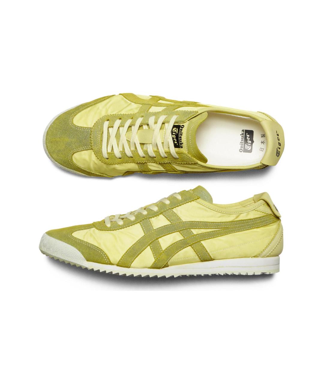 ONITSUKA TIGER Желтые текстильные кроссовки, фото 5