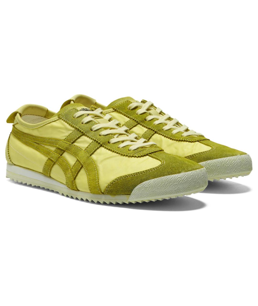ONITSUKA TIGER Желтые текстильные кроссовки, фото 3