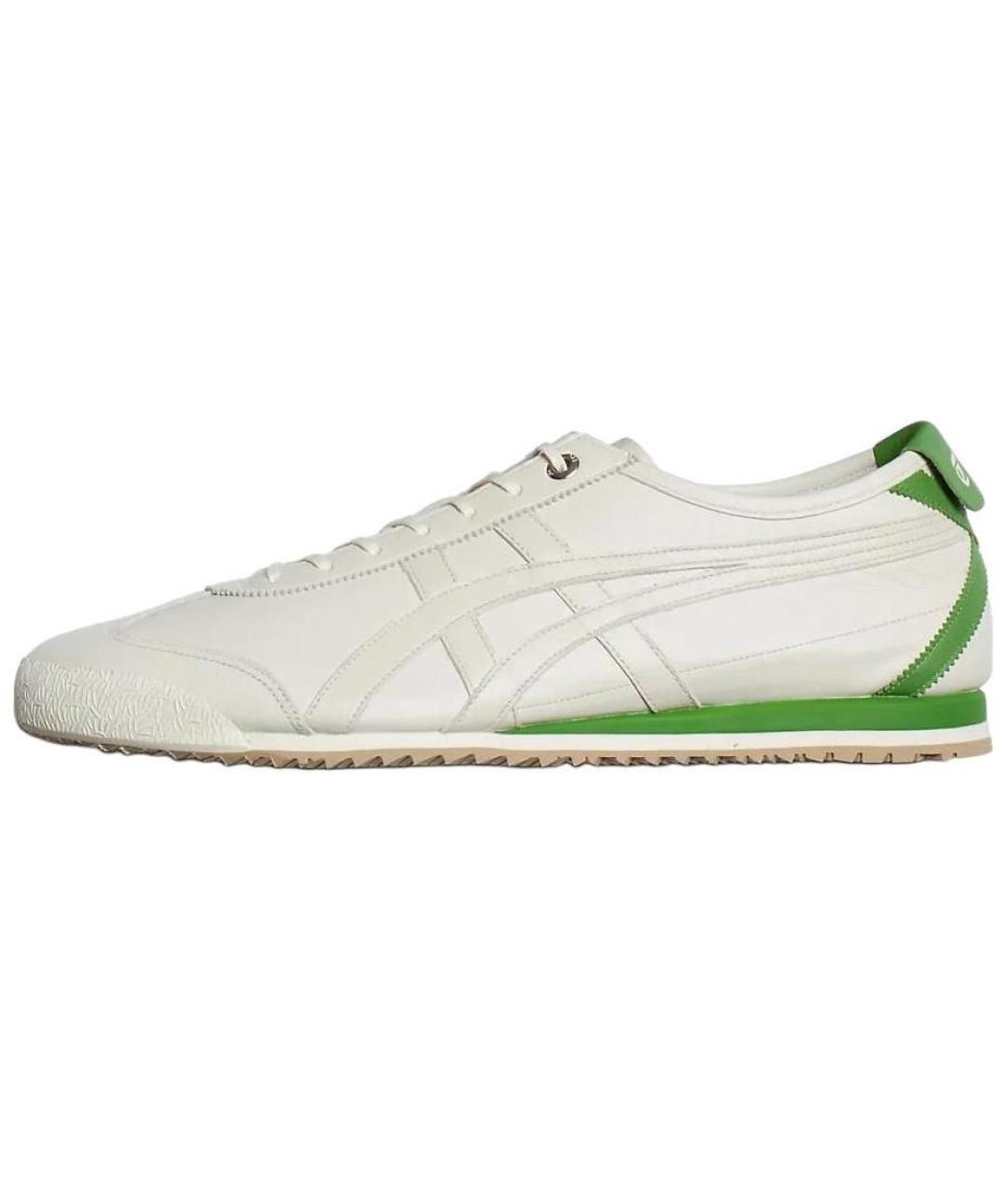ONITSUKA TIGER Бежевые кожаные кроссовки, фото 7