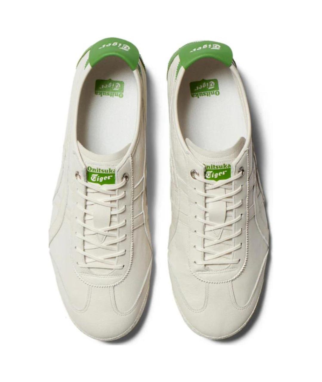 ONITSUKA TIGER Бежевые кожаные кроссовки, фото 4