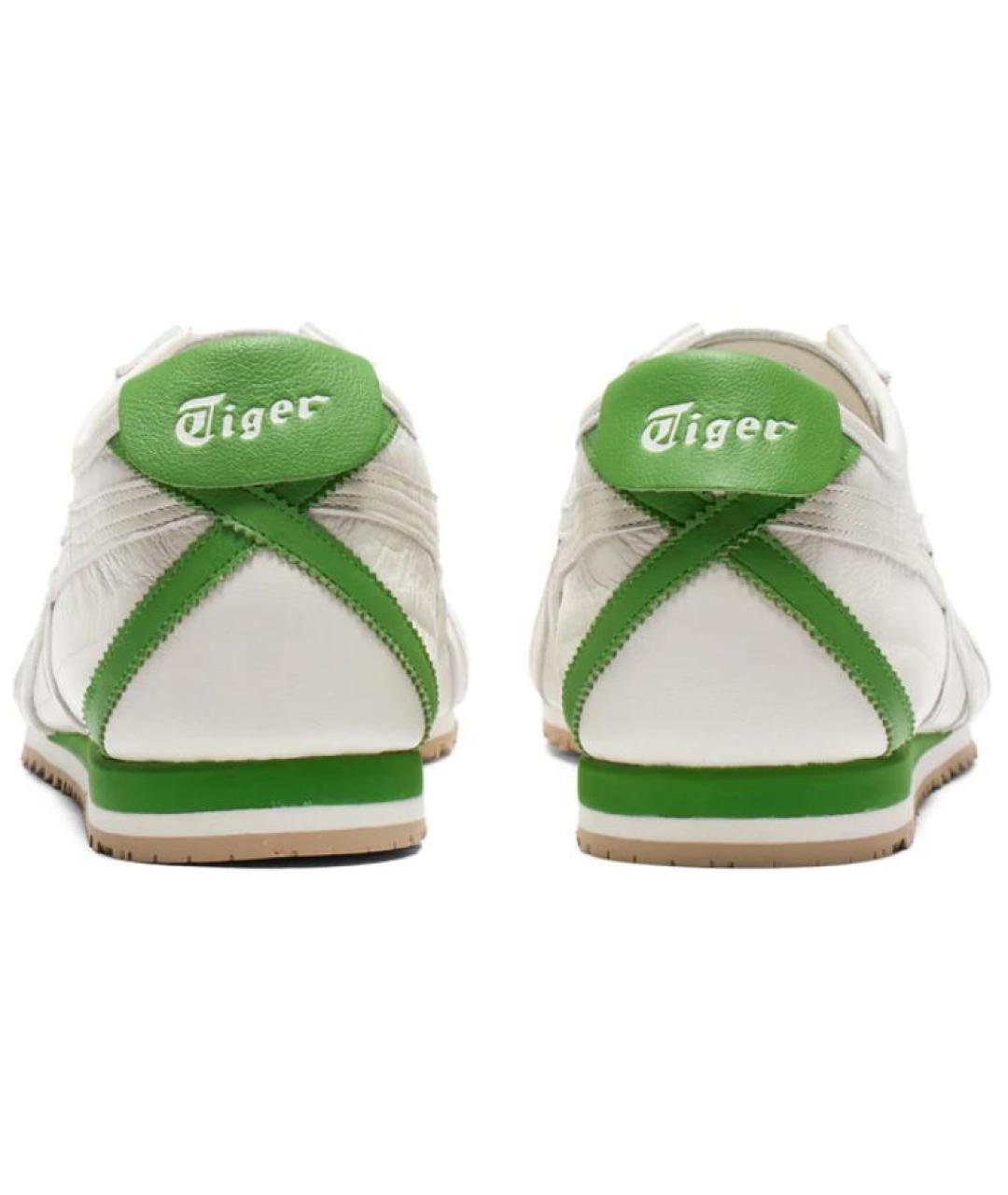 ONITSUKA TIGER Бежевые кожаные кроссовки, фото 5