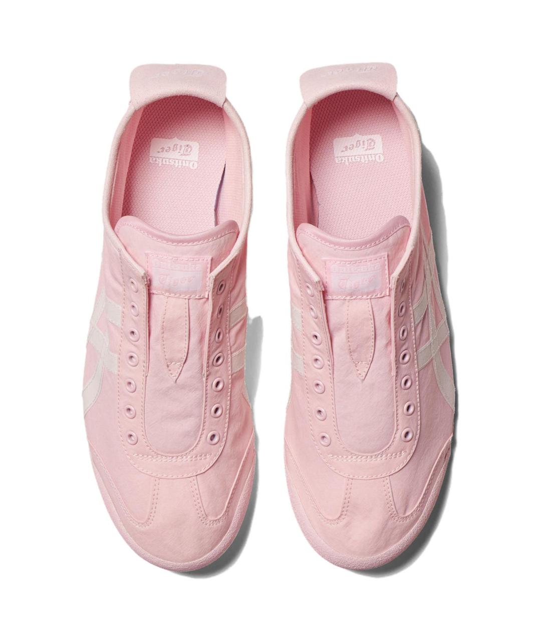 ONITSUKA TIGER Розовые текстильные кроссовки, фото 3