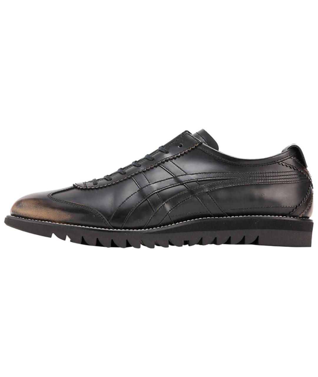 ONITSUKA TIGER Черные низкие кроссовки / кеды, фото 2