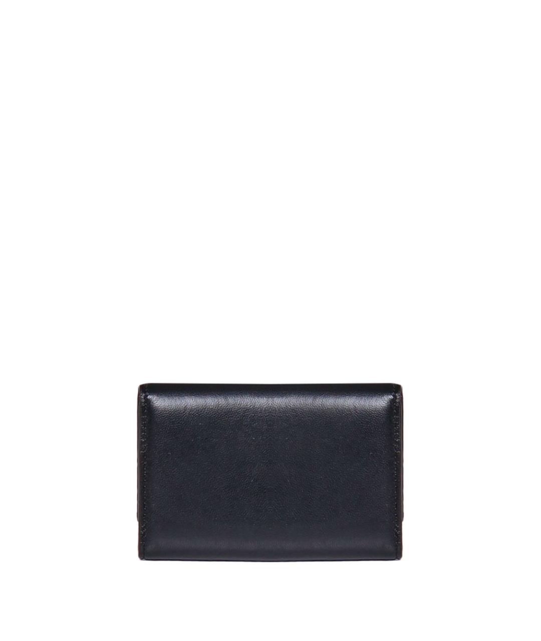 LOEWE Черный кожаный кошелек, фото 3