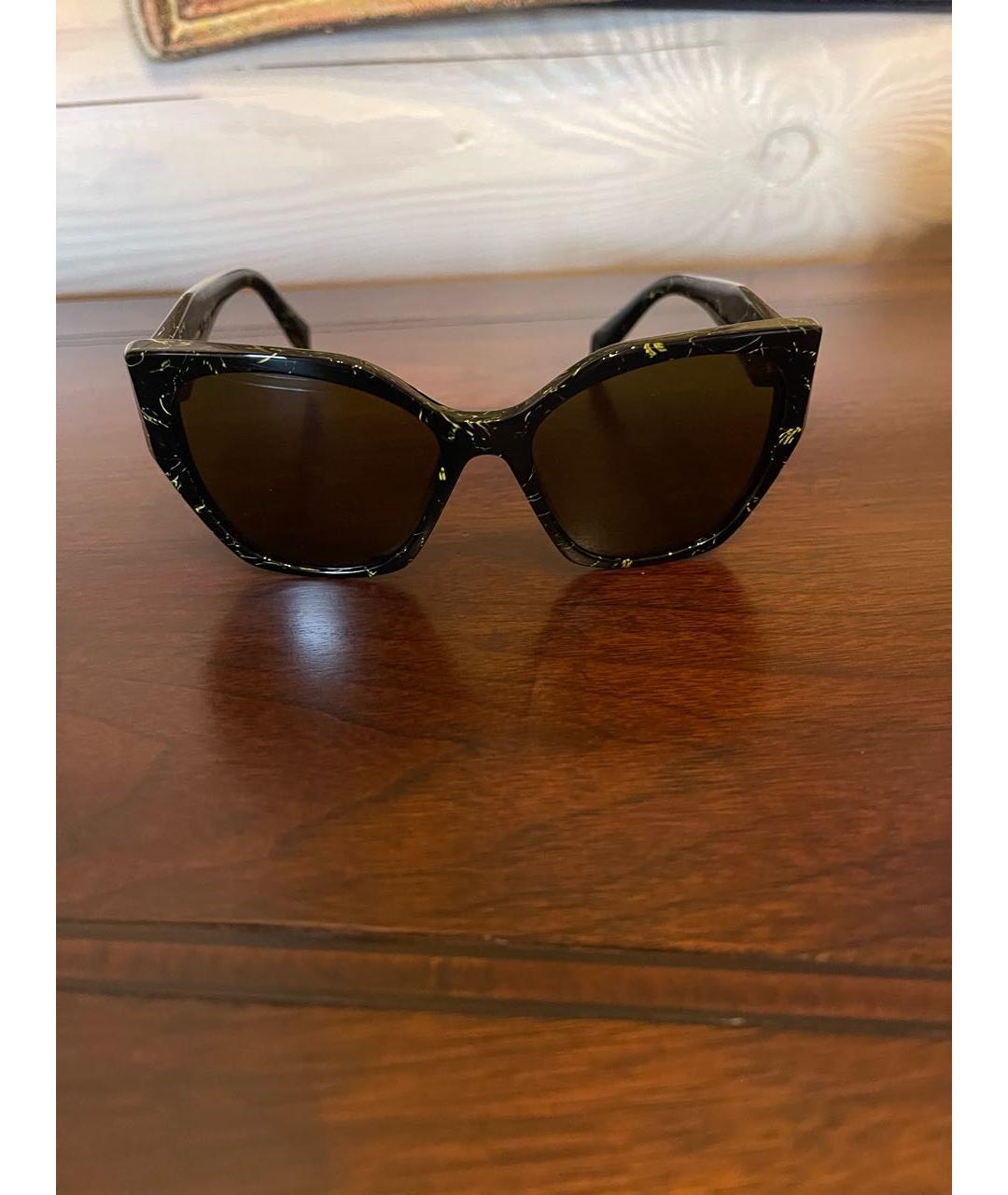 PRADA Мульти пластиковые солнцезащитные очки, фото 8