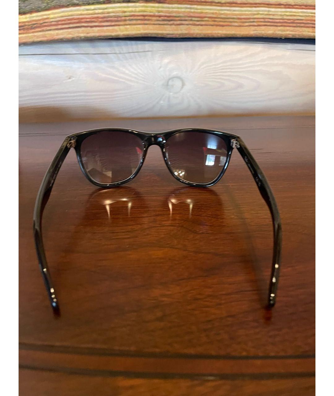 RAY BAN Черные пластиковые солнцезащитные очки, фото 3