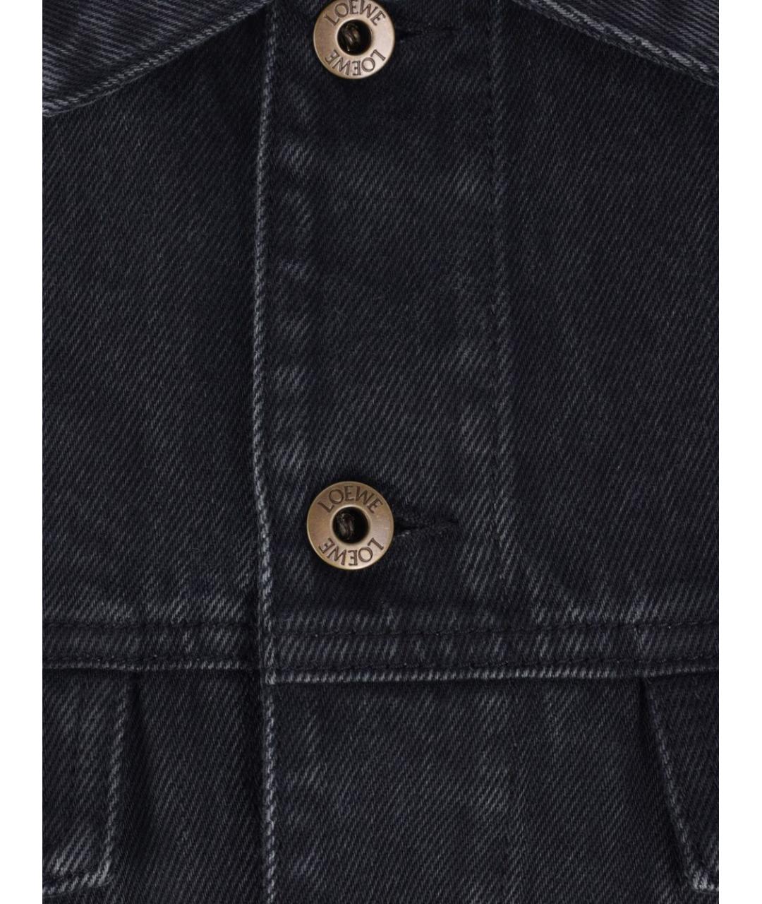 LOEWE Черная куртка, фото 4