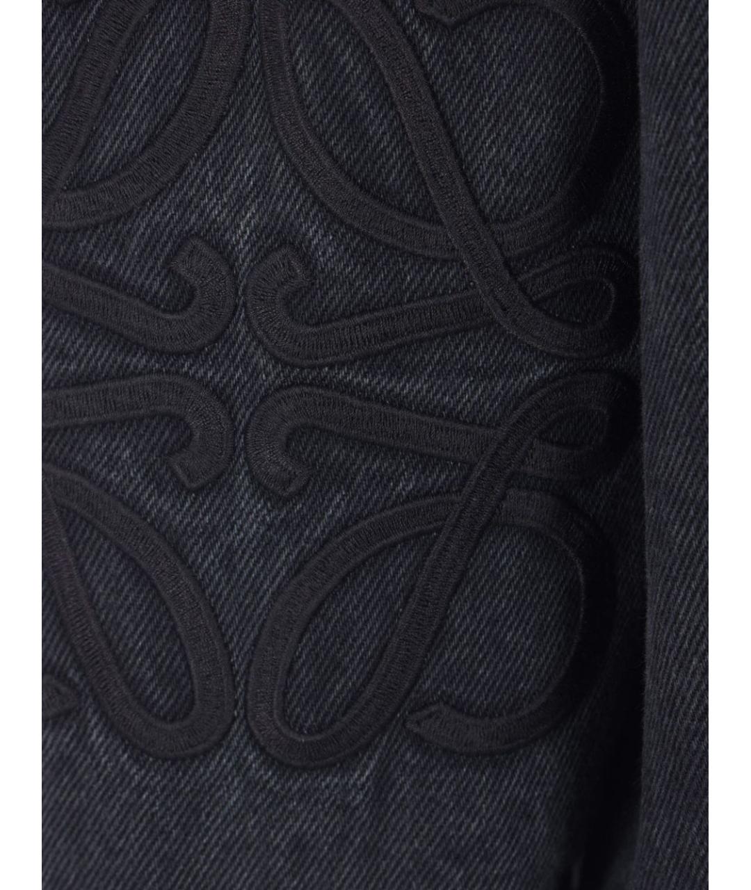 LOEWE Черная куртка, фото 2