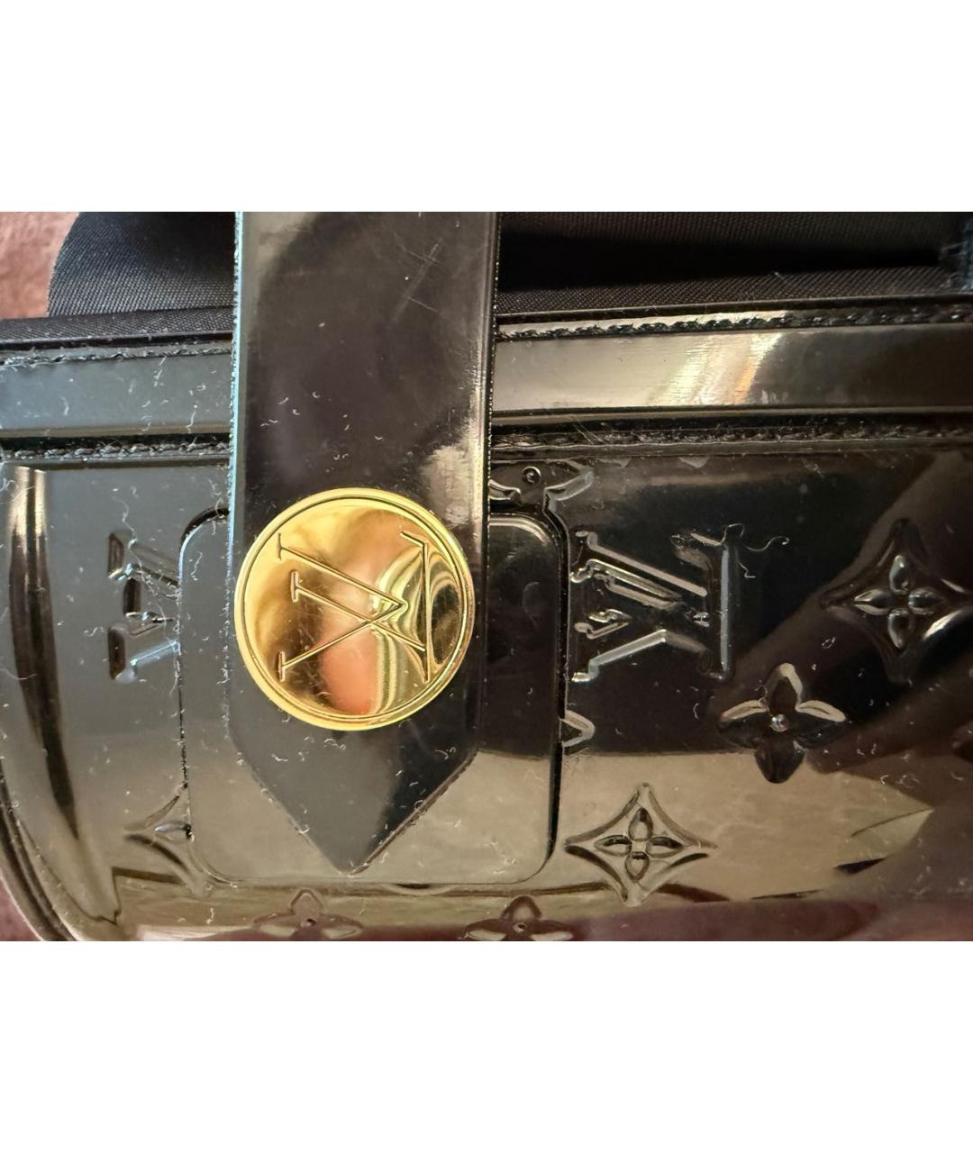 LOUIS VUITTON Черные резиновые сапоги, фото 4