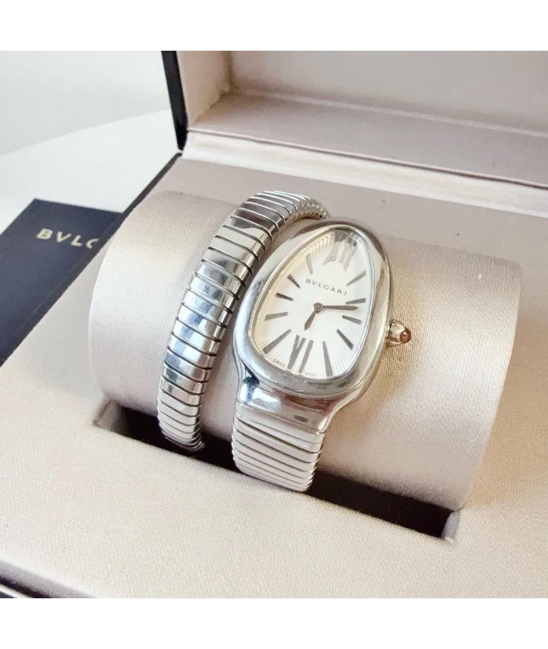 BVLGARI Серебряные часы, фото 5