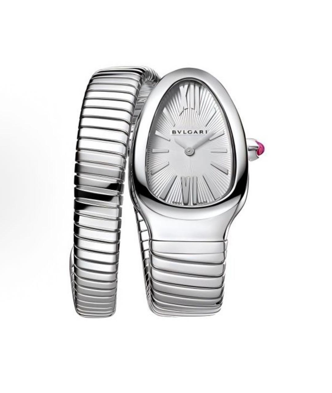 BVLGARI Серебряные часы, фото 1