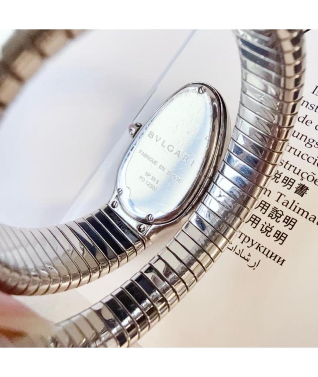 BVLGARI Серебряные часы, фото 3