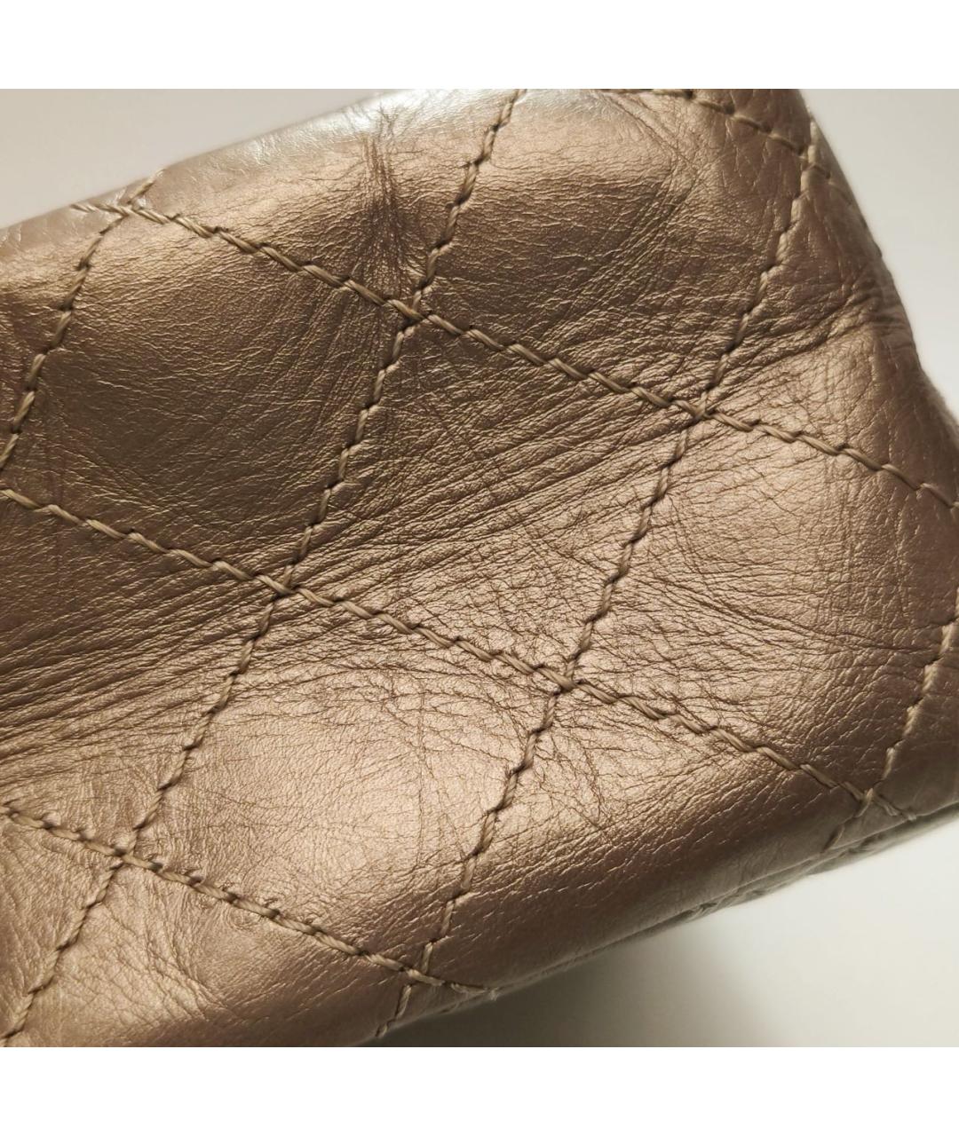 CHANEL Золотая сумка через плечо, фото 2