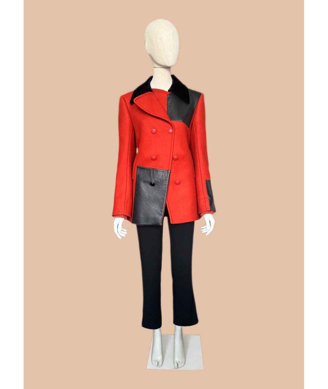 MCQ ALEXANDER MCQUEEN Шерстяное пальто, фото 2