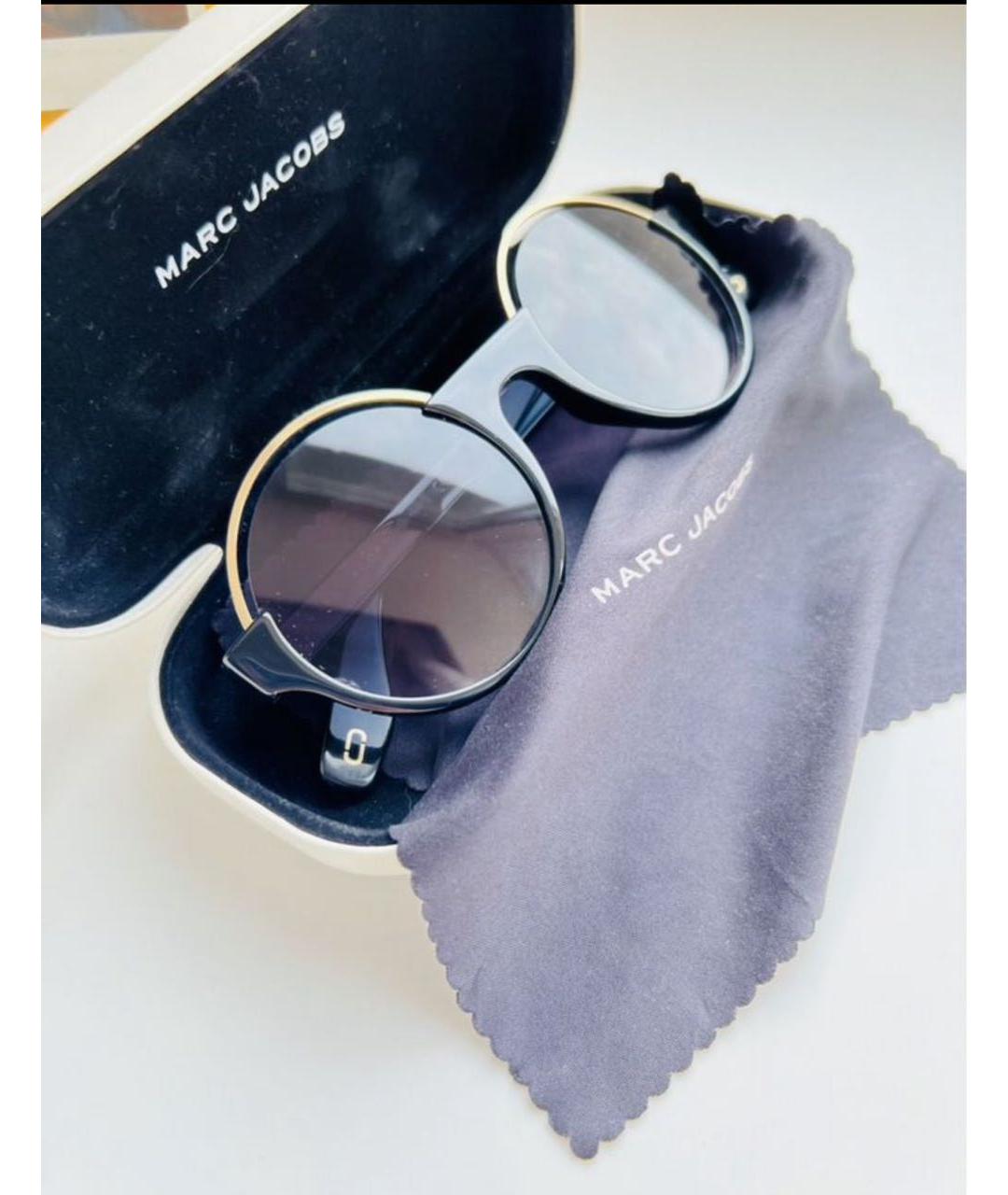 MARC JACOBS Черные пластиковые солнцезащитные очки, фото 5