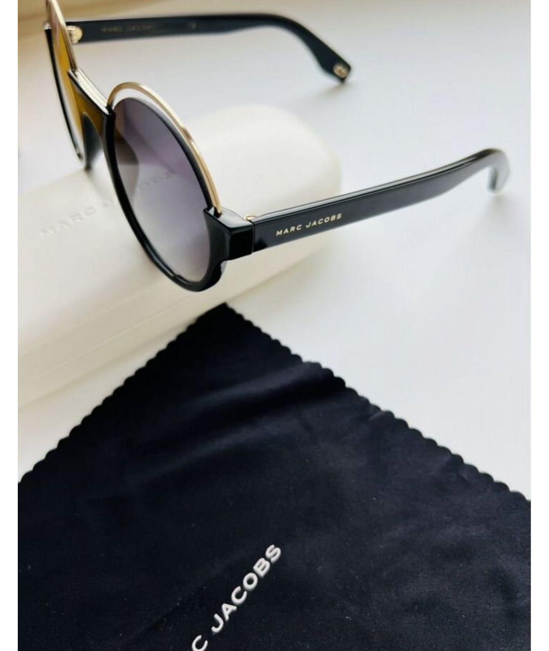 MARC JACOBS Черные пластиковые солнцезащитные очки, фото 2