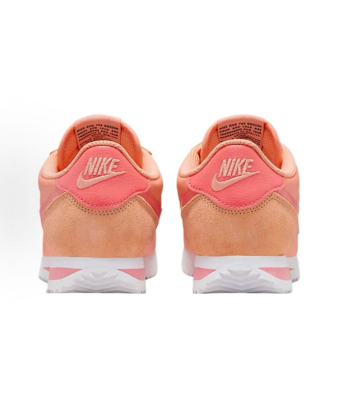 NIKE Коралловые текстильные кроссовки, фото 5