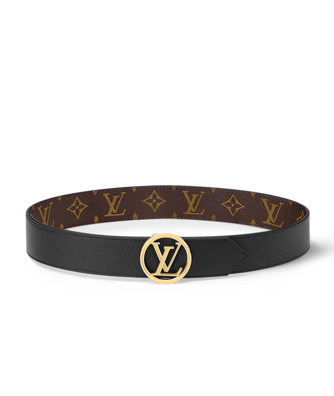 LOUIS VUITTON Черный ремень, фото 1
