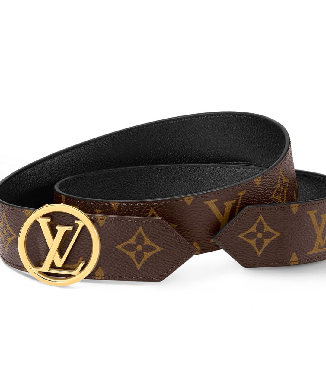 LOUIS VUITTON Черный ремень, фото 2