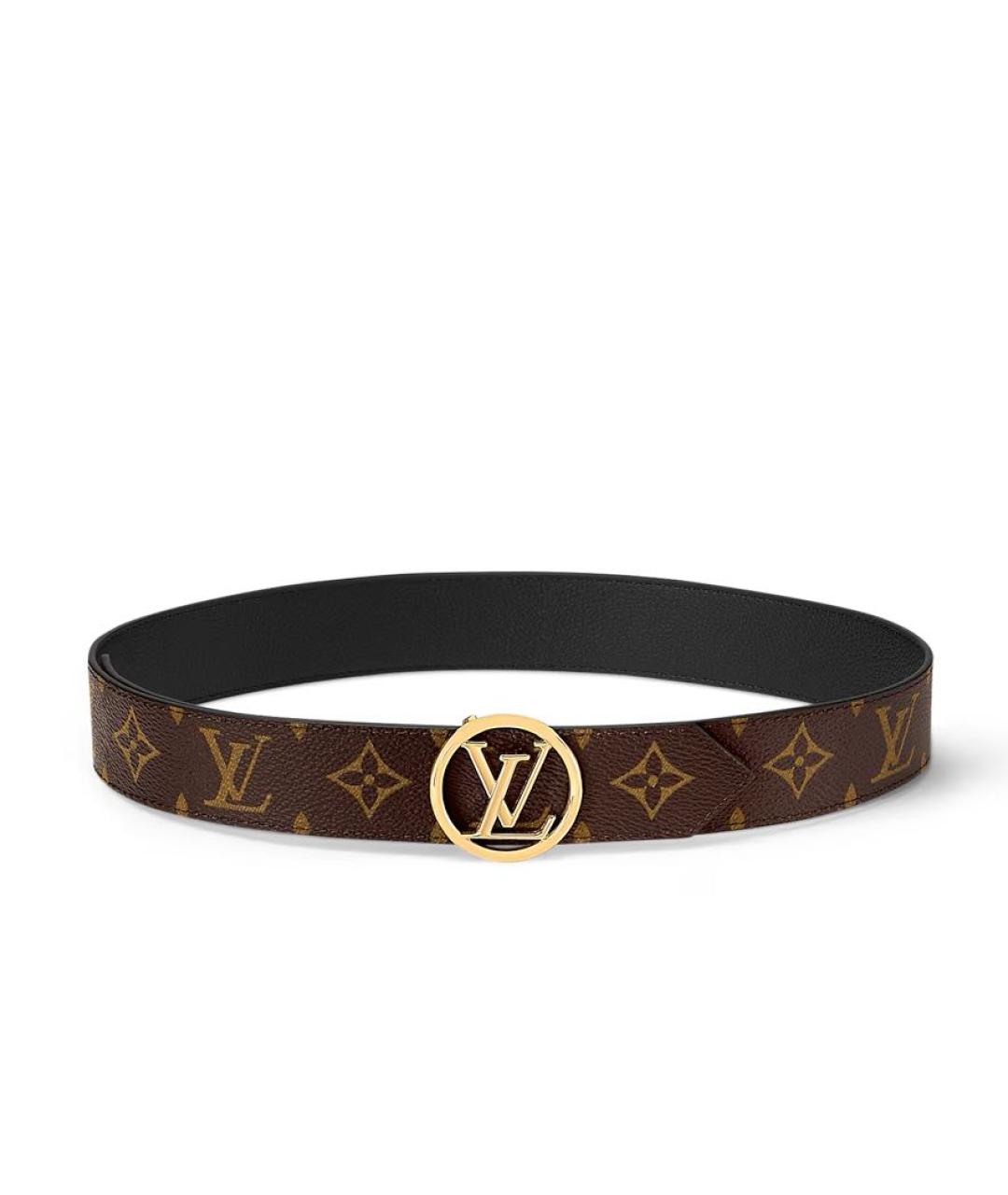 LOUIS VUITTON Черный ремень, фото 3
