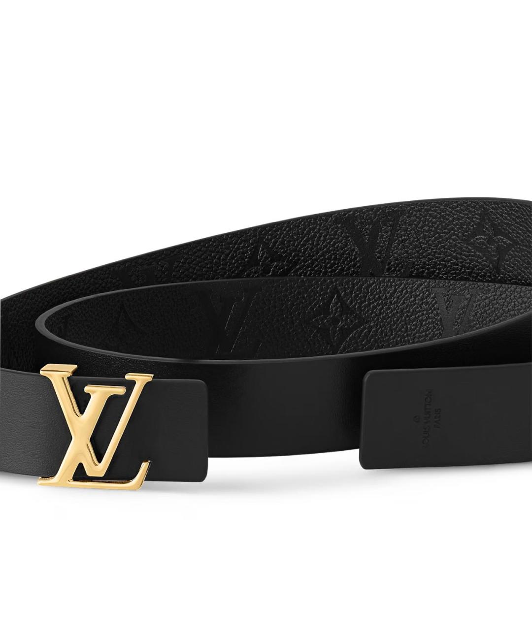 LOUIS VUITTON Черный ремень, фото 2