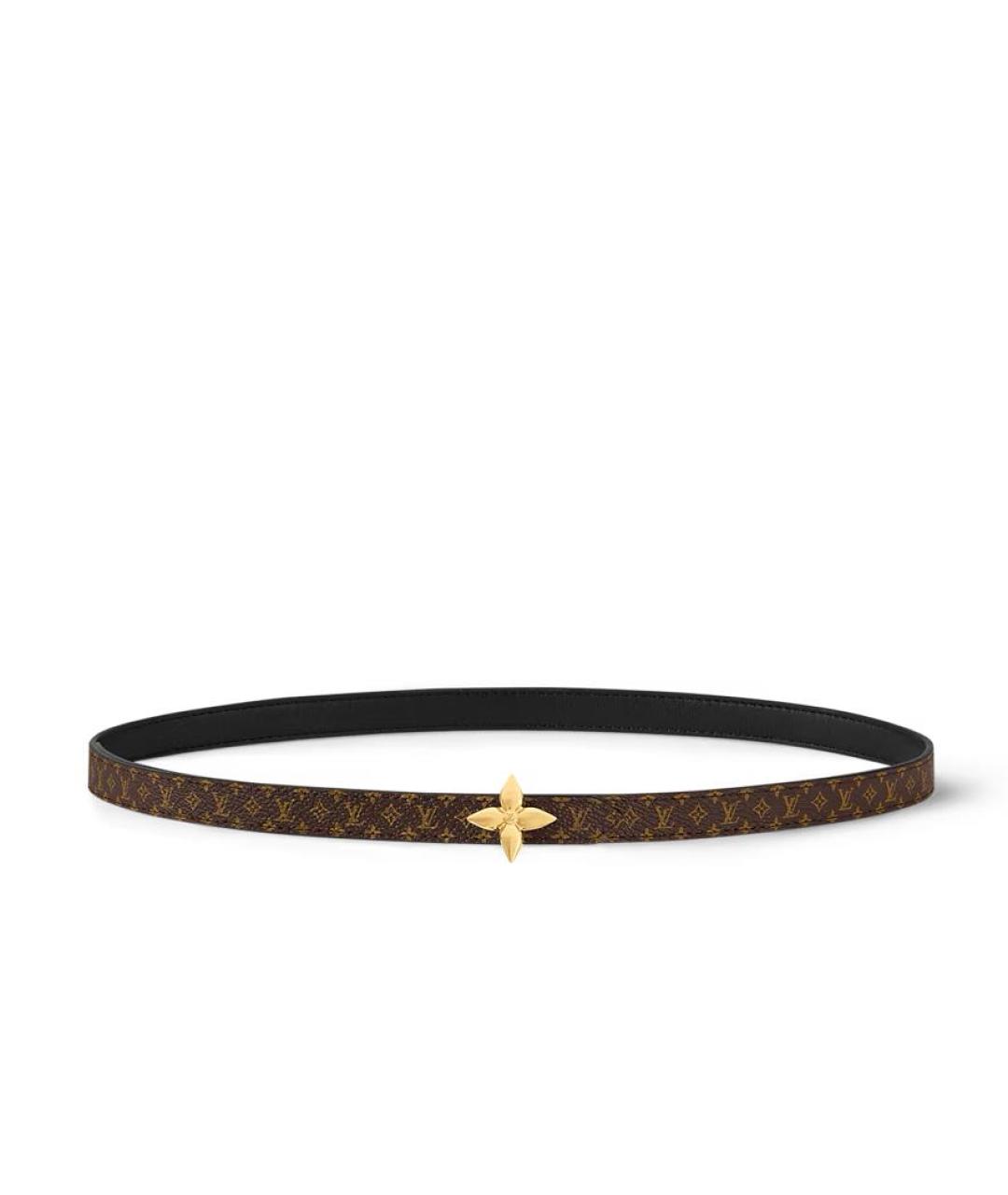 LOUIS VUITTON Черный ремень, фото 3