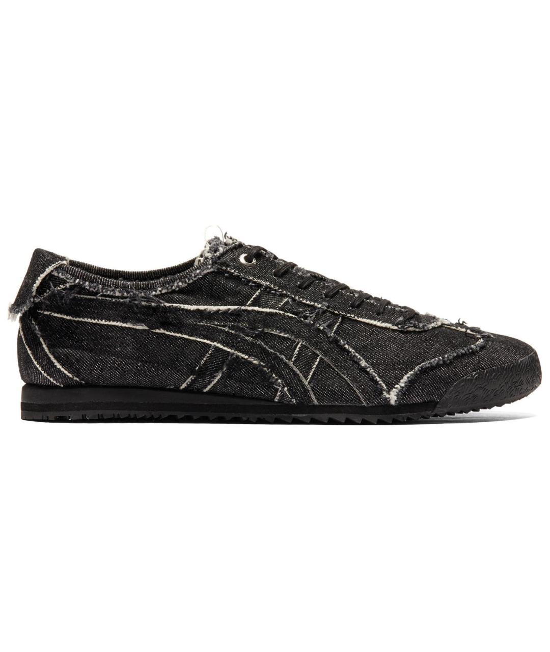 ONITSUKA TIGER Черные текстильные кроссовки, фото 1