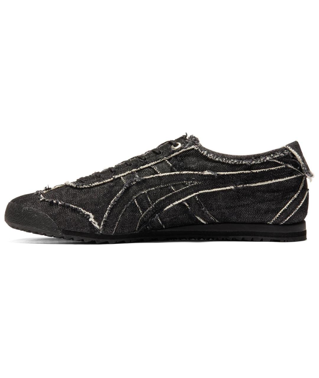 ONITSUKA TIGER Черные текстильные кроссовки, фото 2