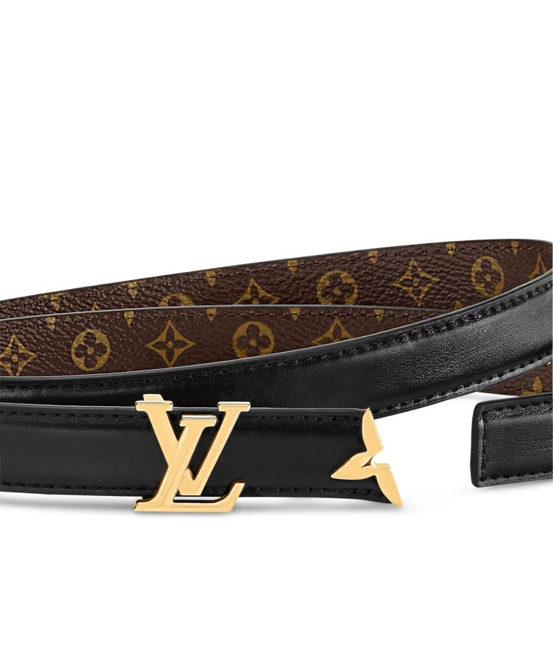LOUIS VUITTON Черный ремень, фото 2