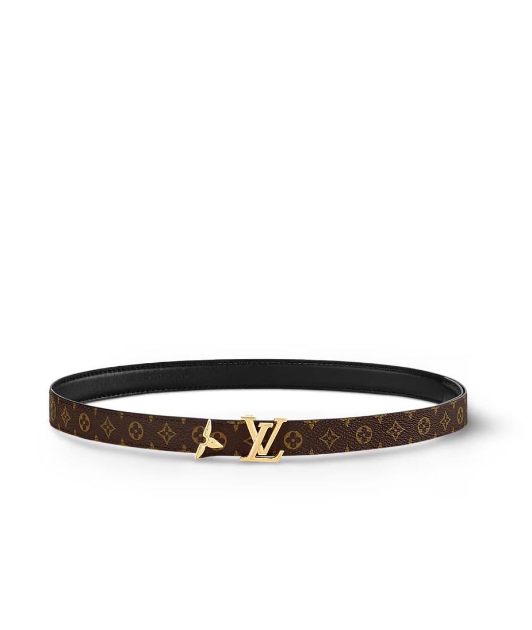 LOUIS VUITTON Черный ремень, фото 3